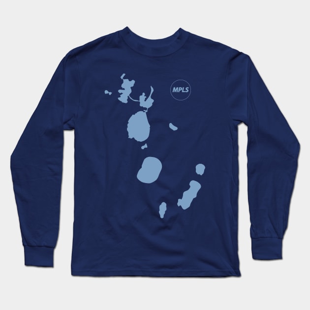 Minneapolis Great Lakes Long Sleeve T-Shirt by mjheubach